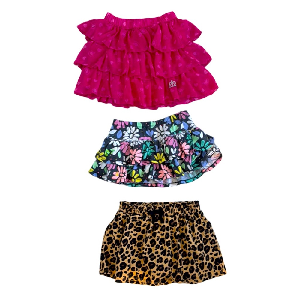3 Kids skirts, size 6, great condition